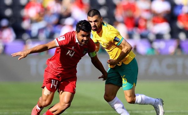 Hasil Pertandingan Indonesia vs Australia Duel Seru di Lapangan Hijau