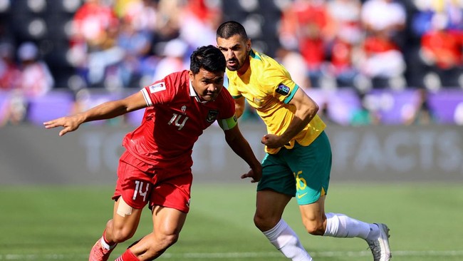 Hasil Pertandingan Indonesia vs Australia Duel Seru di Lapangan Hijau